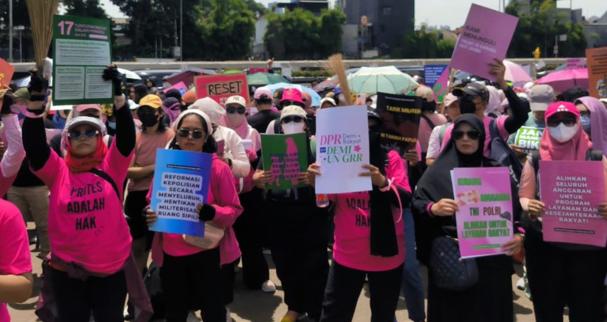 Indonezyjski protest … !